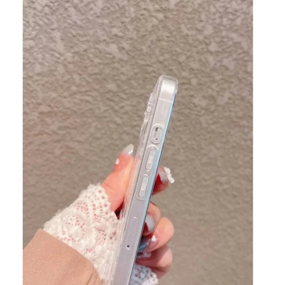 NEW iPhone 13/Pro/Max Butterfly Painted Clear iPhone case